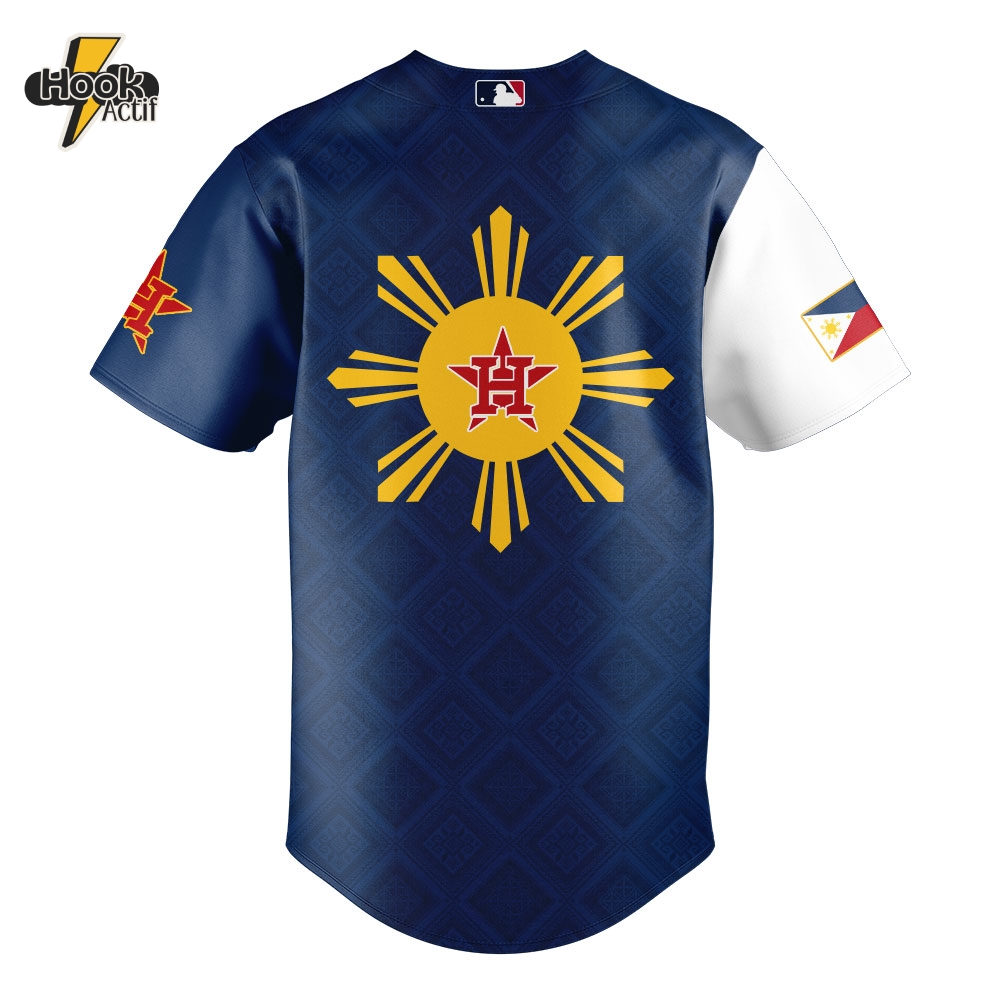 Houston Astros x Celebrating Filipino Heritage Night Jersey Houston Astros x Celebrating Filipino Heritage Night Jersey