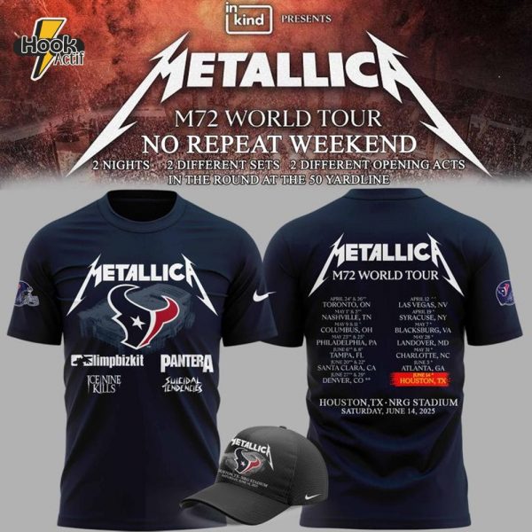 Houston Texans 2025 M72 World Tour Special Shirt