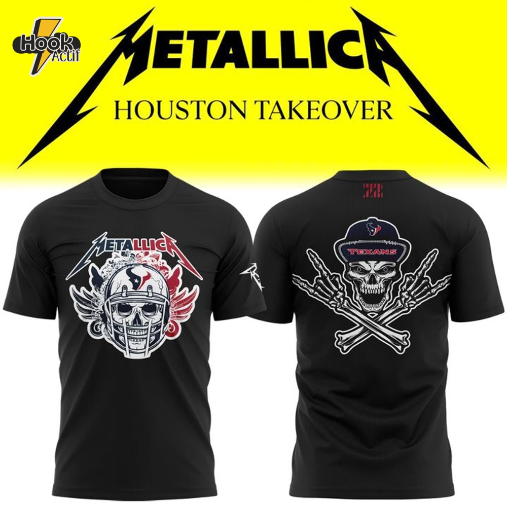 Houston Texans x Metallia M72 Tour TAKEOVER Shirt Houston Texans x Metallia M72 Tour TAKEOVER Shirt