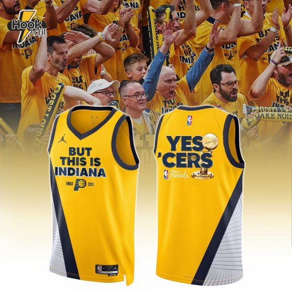 Indiana Pacers "But This is Indiana" NBA Finals 2025 Basketball Jersey