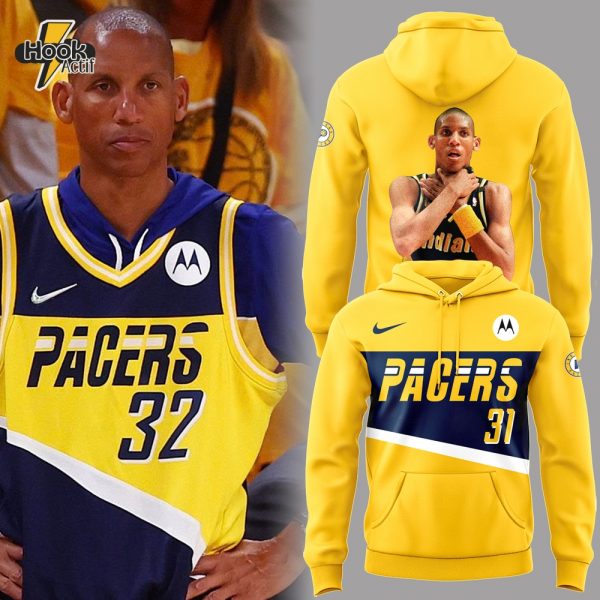 Indiana Pacers Reggie Miller at NBA Finals Special Hoodie
