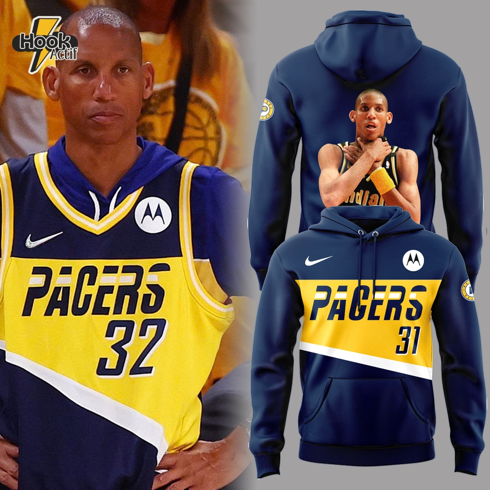 Indiana Pacers Reggie Miller at NBA Finals Special Hoodie Indiana Pacers Reggie Miller at NBA Finals Special Hoodie