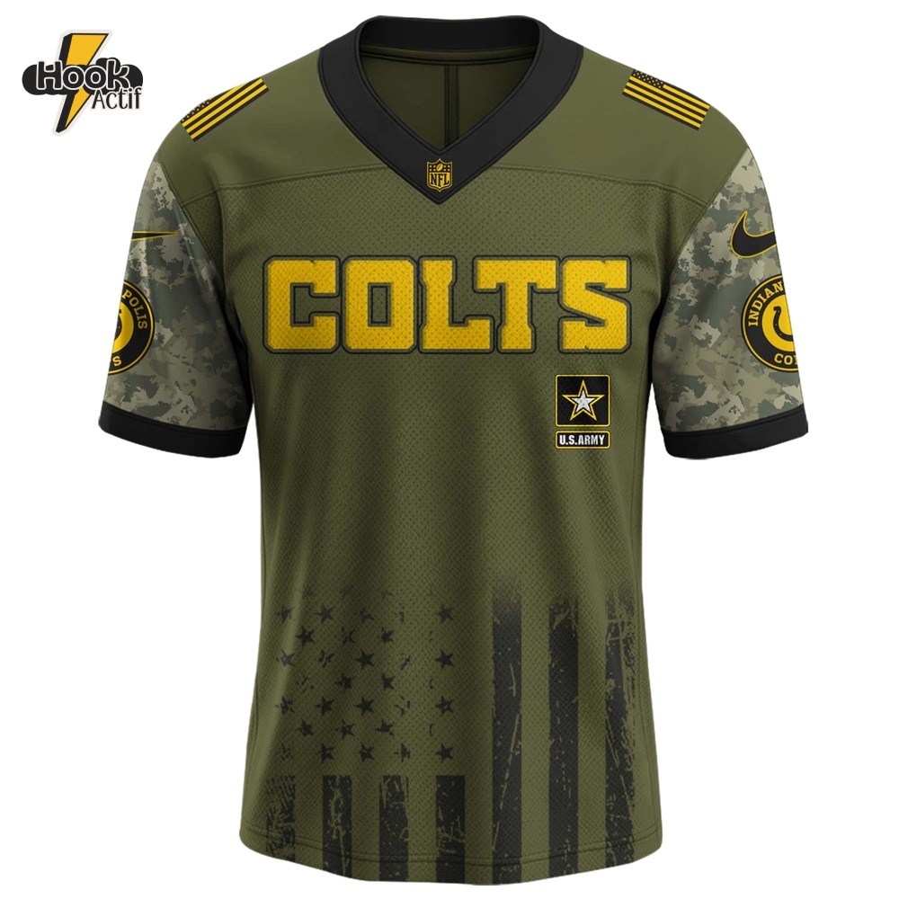 Indianapolis Colts NFL x U.S. Army 250th Birthday Celebration Jersey Indianapolis Colts NFL x U.S. Army 250th Birthday Celebration Jersey