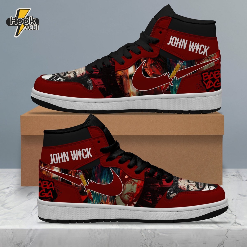 John Wick Air Jordan 1 Sneaker John Wick Air Jordan 1 Sneaker