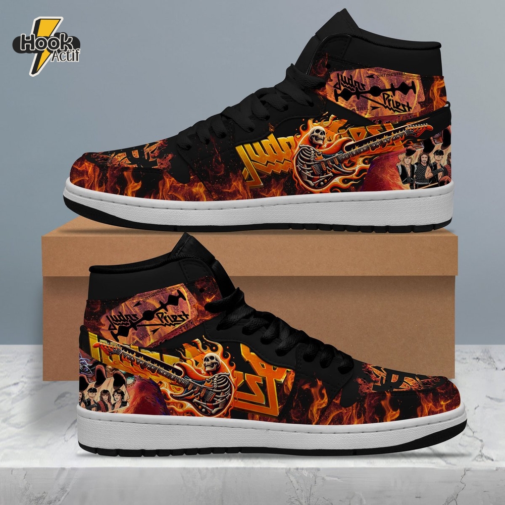 Judas Priest Air Jordan 1 Sneaker Judas Priest Air Jordan 1 Sneaker