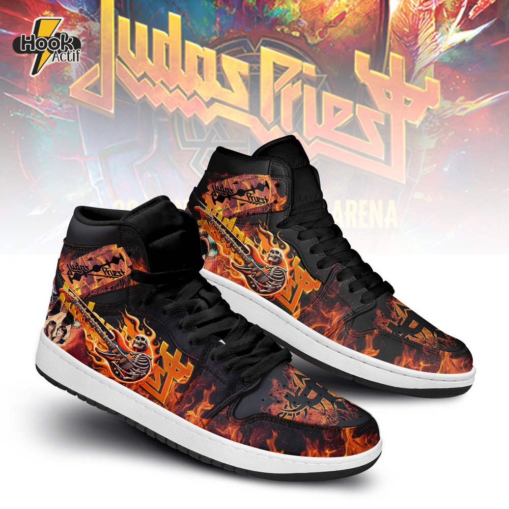 Judas Priest Air Jordan 1 Sneaker Judas Priest Air Jordan 1 Sneaker