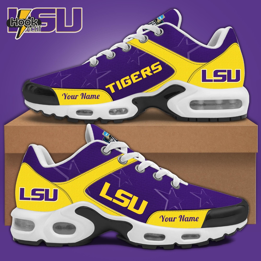 LSU Tigers Personalized Air Max Plus Sneakers 2025 LSU Tigers Personalized Air Max Plus Sneakers 2025