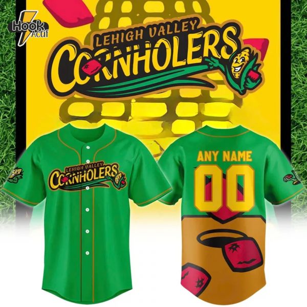 Lehigh Valley IronPigs with Cornholers Identity 2025 Baseball Jersey