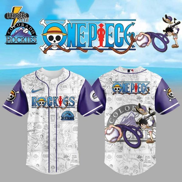 Limited Edition Colorado Rockies One Piece Night Game Jersey