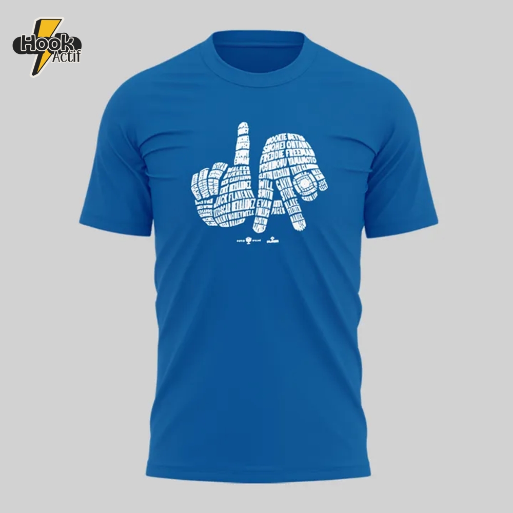 Los Angeles Dodgers Upside Down Special Tee Los Angeles Dodgers Upside Down Special Tee