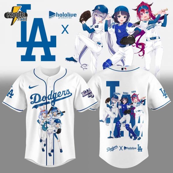 Los Angeles Dodgers x Hololive Night 2025 Limited Edition Jersey