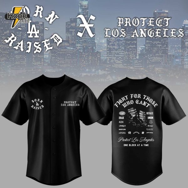 Los Angeles Dodgers x Protect Los Angeles 2025 Special Edition Baseball Jersey