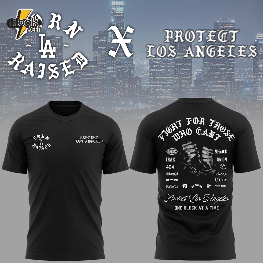 Los Angeles Dodgers x Protect los Angeles "Born Raised" Special Tee Los Angeles Dodgers x Protect los Angeles "Born Raised" Special Tee