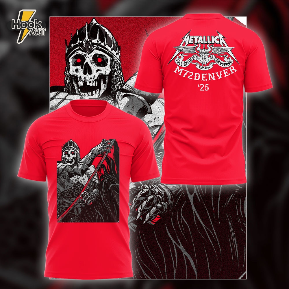 M72 World Tour "M72Denver" Special Edition Red Tee M72 World Tour "M72Denver" Special Edition Red Tee