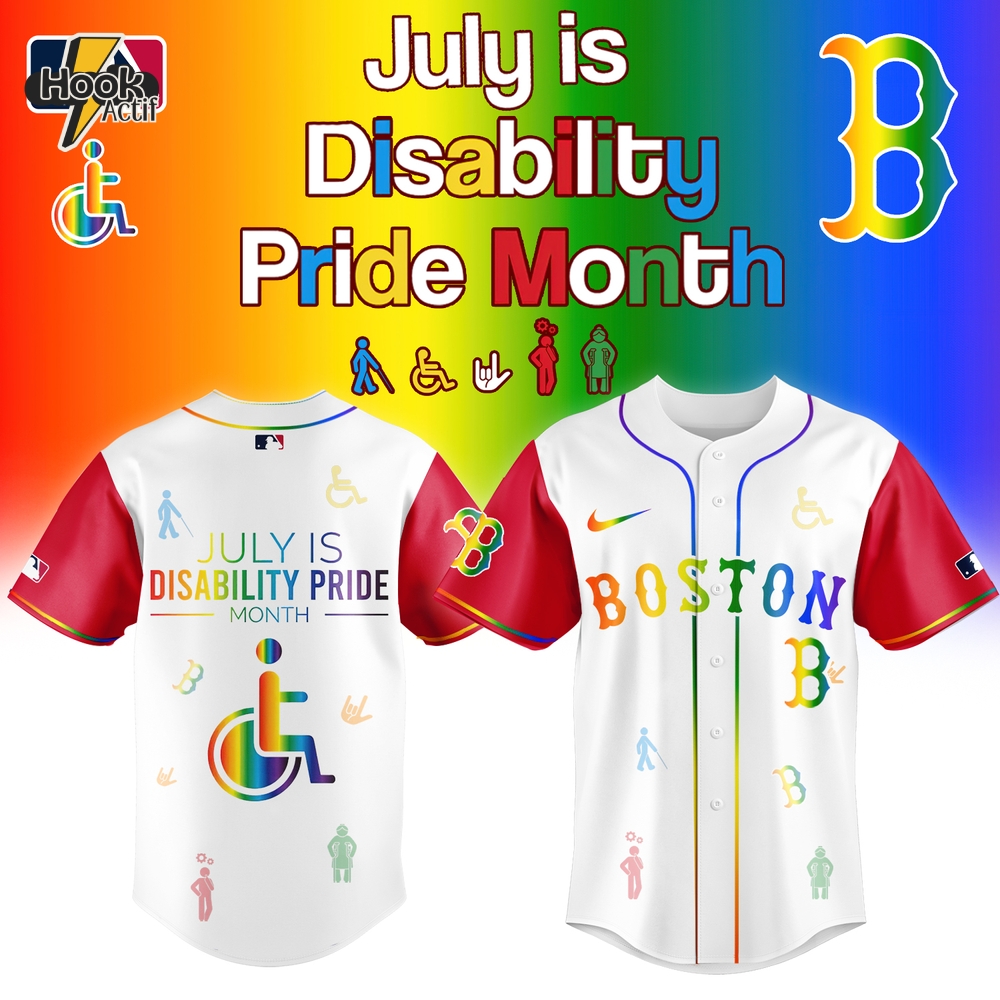 MLB Boston Red Sox x Disability Pride Month Baseball Jersey 2025 MLB Boston Red Sox x Disability Pride Month Baseball Jersey 2025