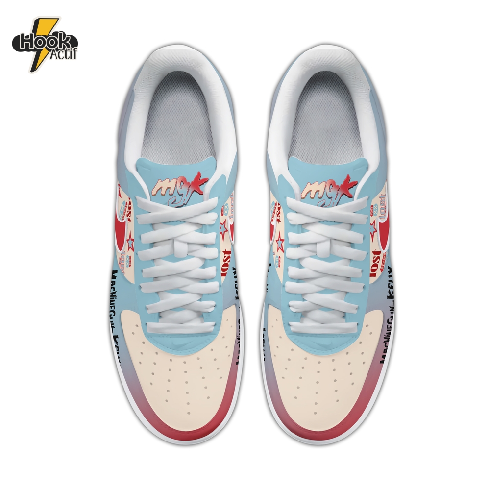 Machine Gun Kelly Lost Americana Special Air Force 1 Shoes Machine Gun Kelly Lost Americana Special Air Force 1 Shoes