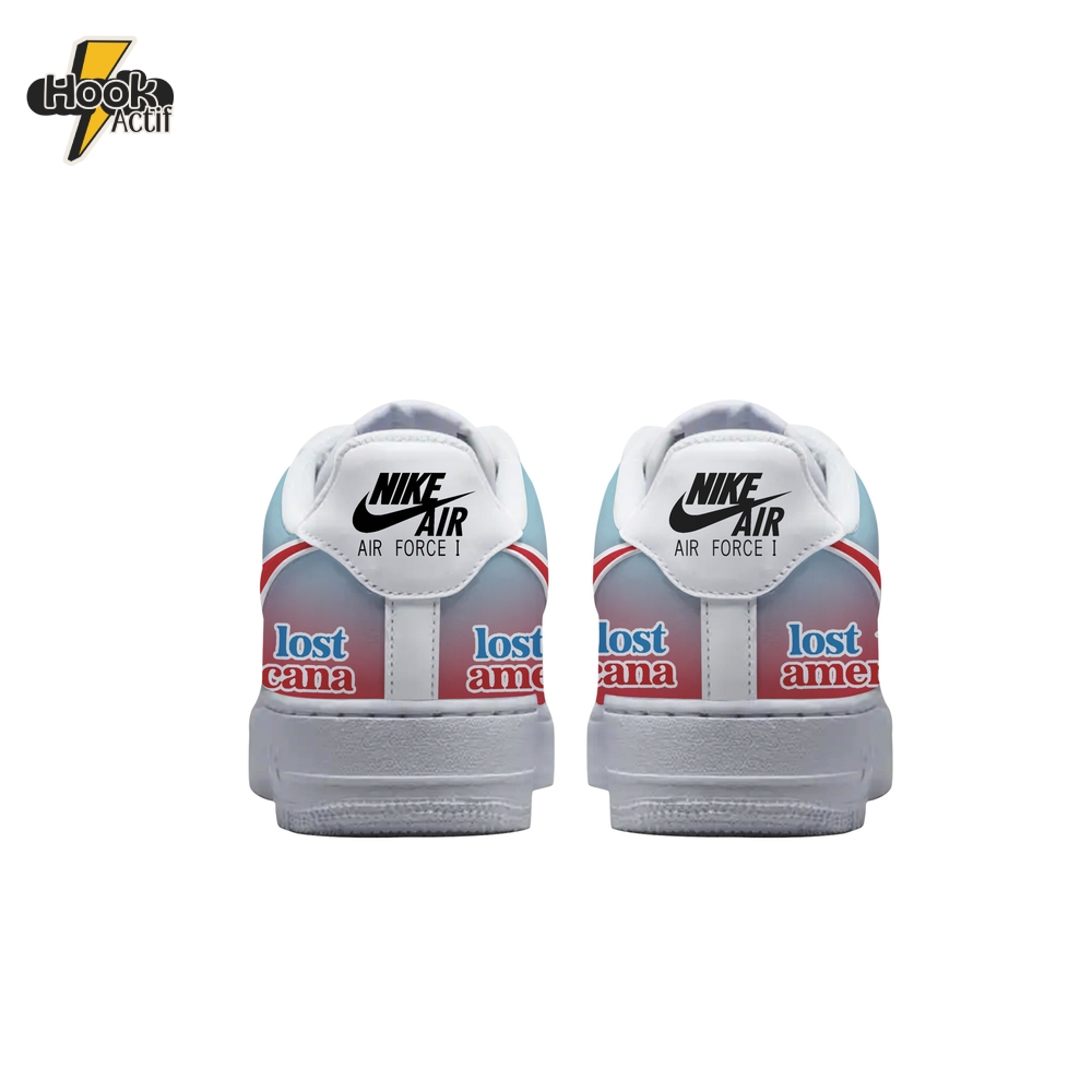 Machine Gun Kelly Lost Americana Special Air Force 1 Shoes Machine Gun Kelly Lost Americana Special Air Force 1 Shoes