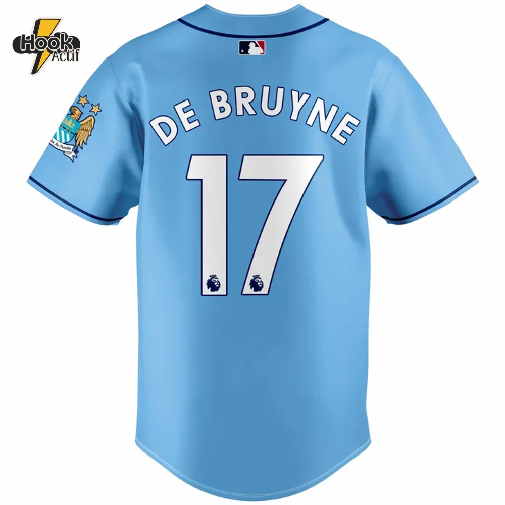 Manchester City FC x MLB Club World Cup 2025 Baseball Jersey Manchester City FC x MLB Club World Cup 2025 Baseball Jersey