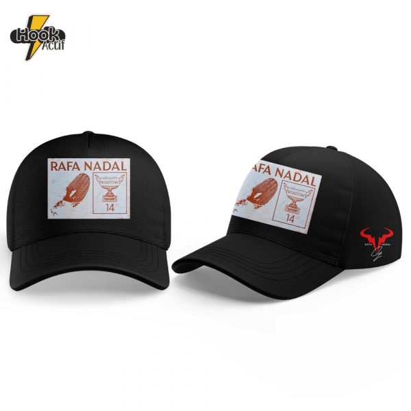 "Merci Rafa" Rafael Nadal The legend. The King of Clay Special Edition Black Hat