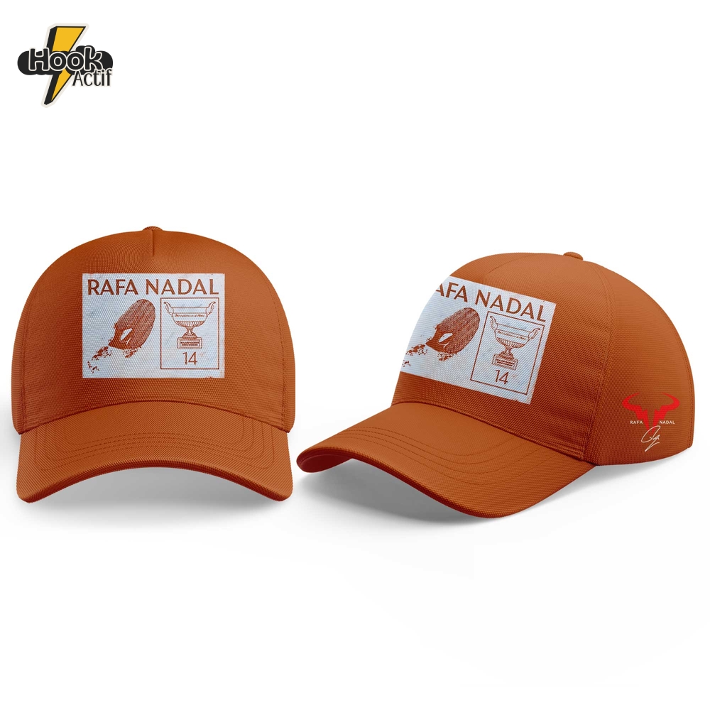 "Merci Rafa" Rafael Nadal The legend. The King of Clay Special Edition Hat "Merci Rafa" Rafael Nadal The legend. The King of Clay Special Edition Hat