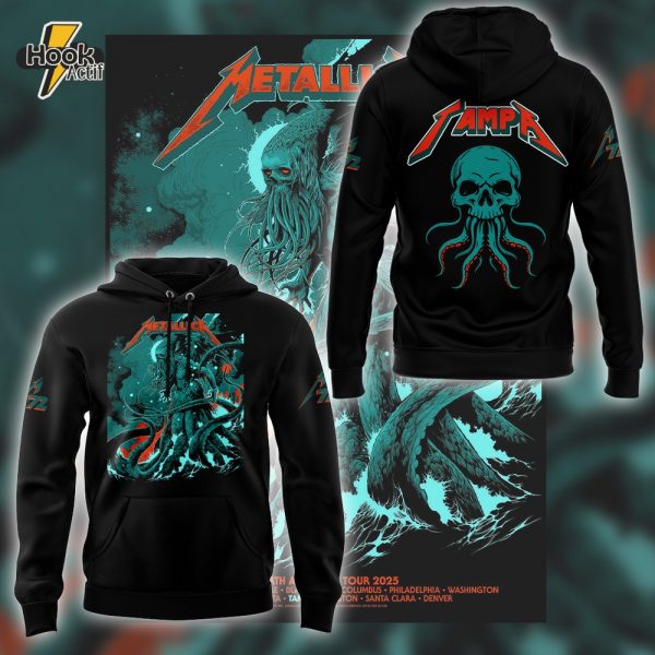 Metallica M72 World Tour Tampa Special Hoodie