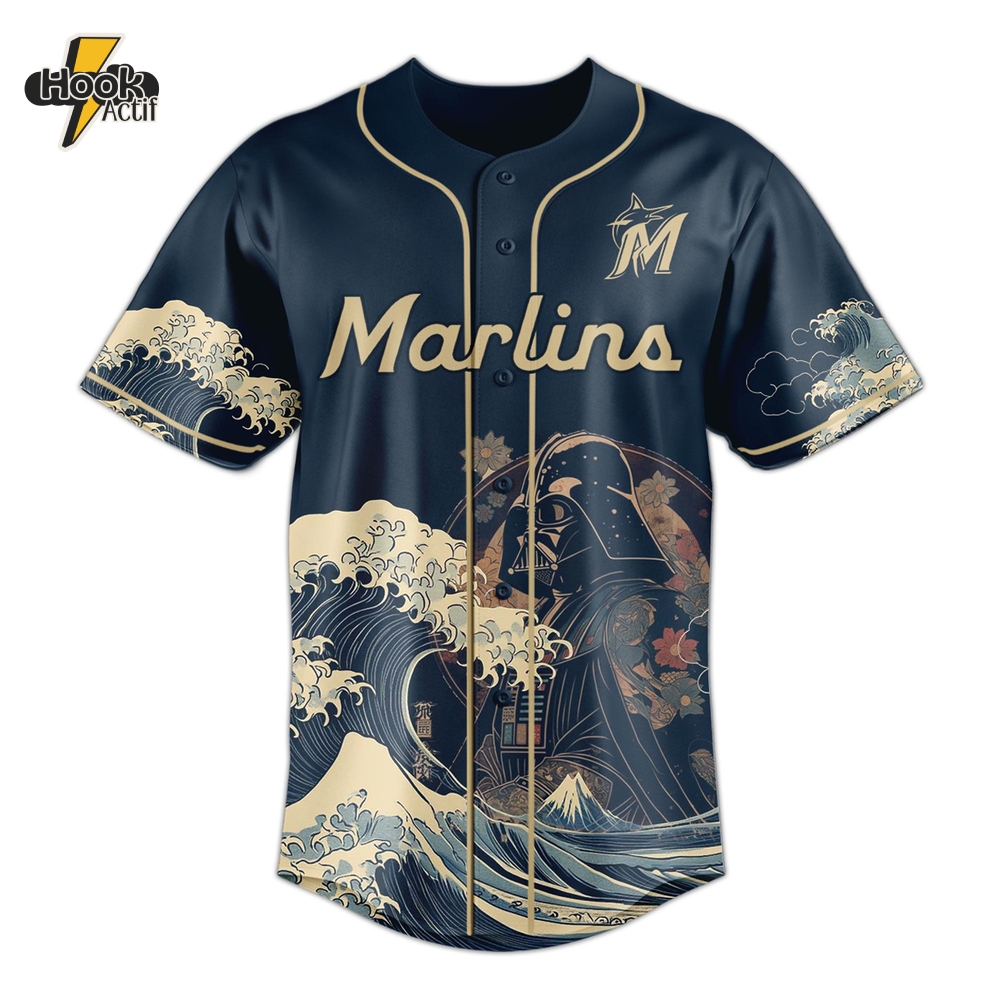 Miami Marlins x Lord Vader Japan Edition 2025 Baseball Jersey Miami Marlins x Lord Vader Japan Edition 2025 Baseball Jersey