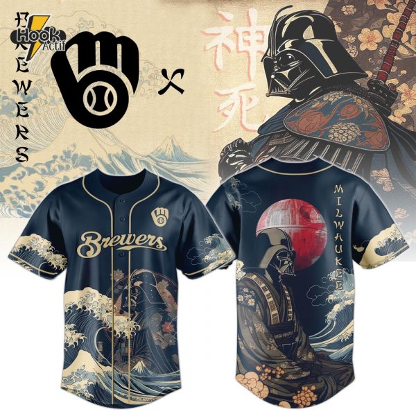Milwaukee Brewers x Lord Vader Japan Edition 2025 Baseball Jersey