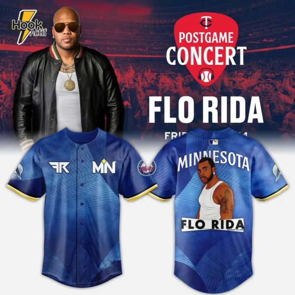 Minnesota Twins x Flo Rida Postgame Concert Special Baseball Jersey