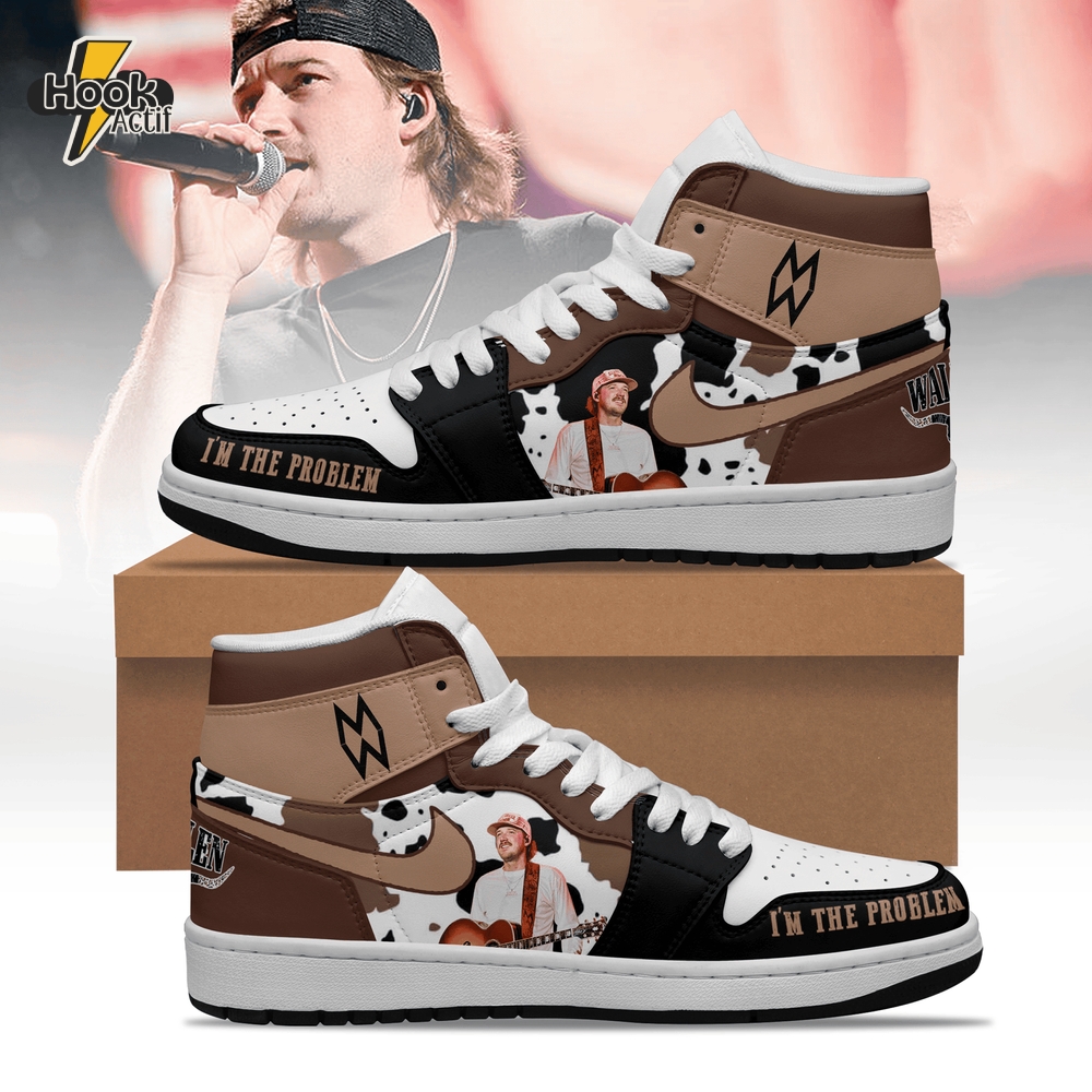 Morgan Wallen "I'm The Problem Tour" 2025 Limited Edition Air Jordan 1 Sneaker Morgan Wallen "I'm The Problem Tour" 2025 Limited Edition Air Jordan 1 Sneaker