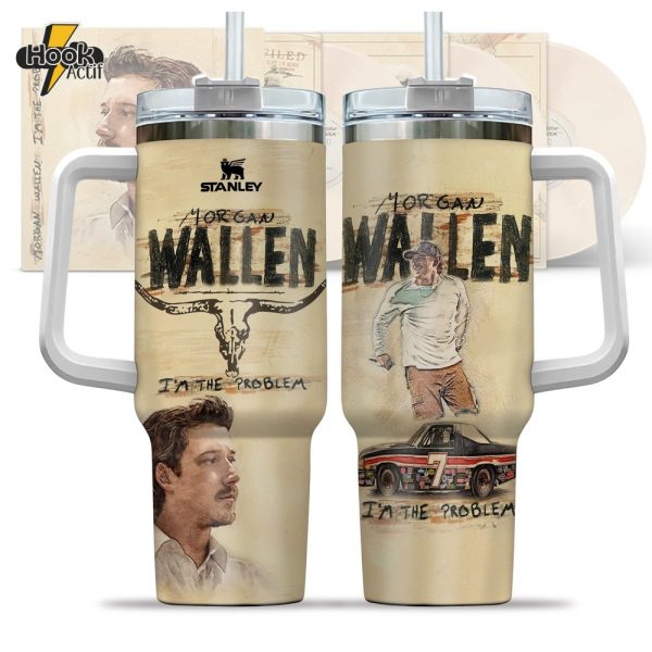 Morgan Wallen "I'm the Problem Tour" Tumbler 40oz with Handle