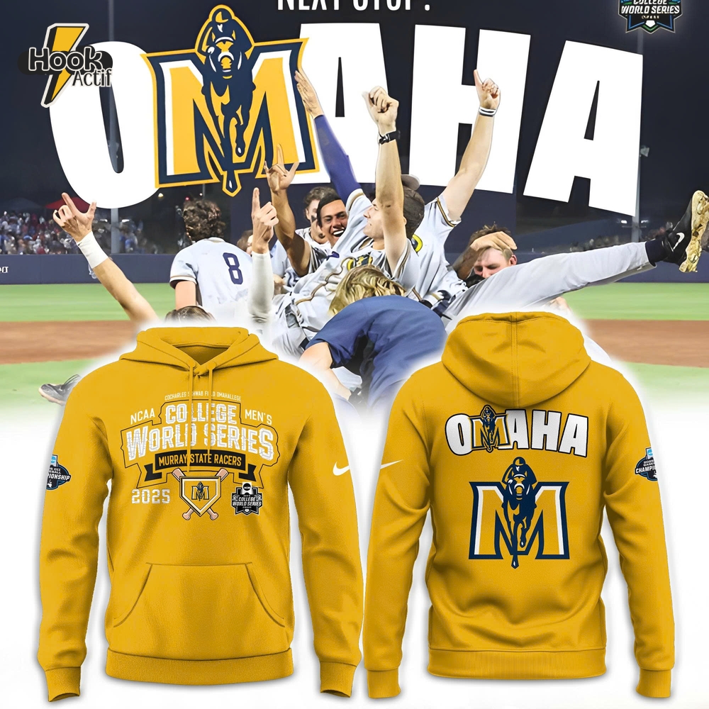 Murray State NCAA Baseball Men's World Series 2025 Hoodie Set Murray State NCAA Baseball Men's World Series 2025 Hoodie Set