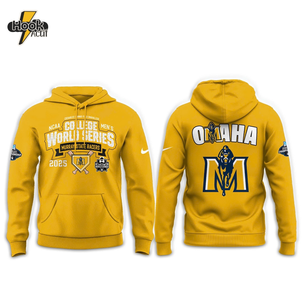 Murray State NCAA Baseball Men's World Series 2025 Hoodie Set Murray State NCAA Baseball Men's World Series 2025 Hoodie Set
