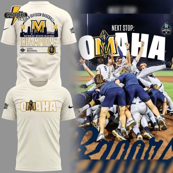 Murray State Racers 2025 Super Regional Champions Special Tee