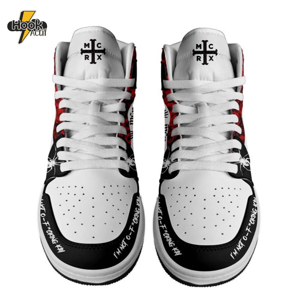 My Chemical Romance IâÂÂm Not Okay New 2025 Air Jordan 1 Sneakers My Chemical Romance IâÂÂm Not Okay New 2025 Air Jordan 1 Sneakers