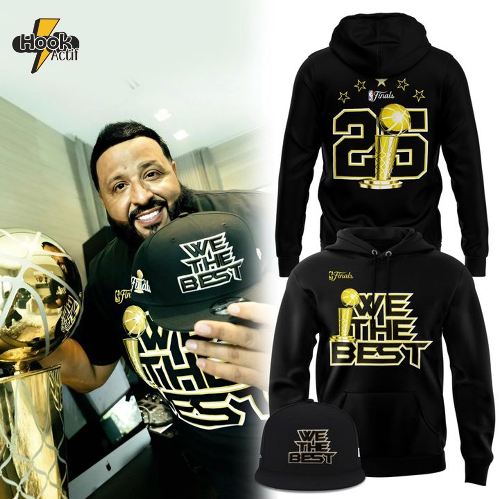 NBA Finals WE THE BEST Special Black Hoodie NBA Finals WE THE BEST Special Black Hoodie