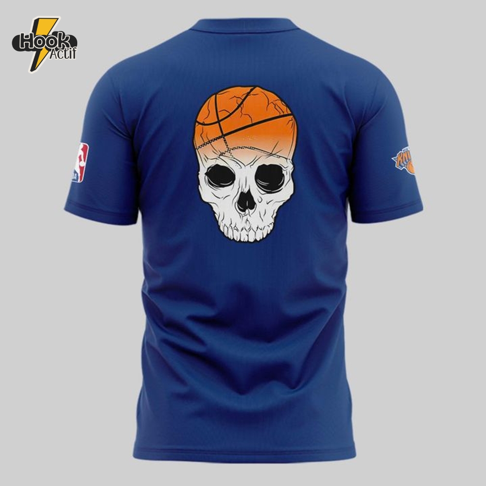 New York Knicks Till I Die Special Blue Tee New York Knicks Till I Die Special Blue Tee