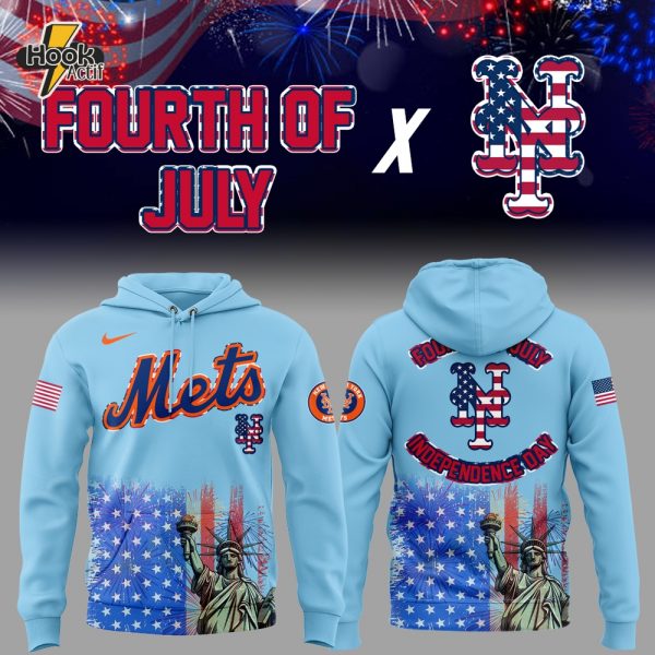 New York Mets Fourth Of July 2025 Hoodie