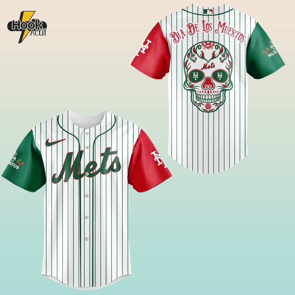 New York Mets x Dia De Los Muertor 2025 Baseball Jersey New York Mets x Dia De Los Muertor 2025 Baseball Jersey