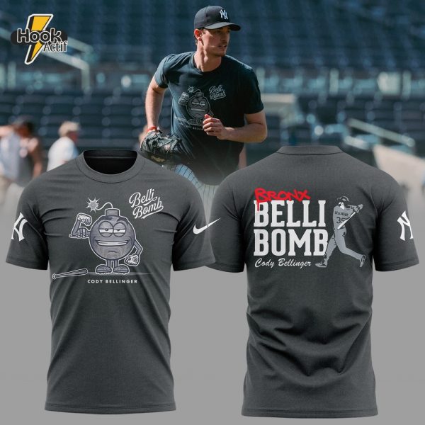 New York Yankees Bronx Belli Bomb Special Grey Tee