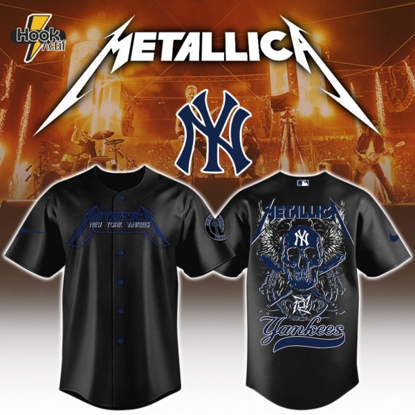 New York Yankees MLB x Metallica Jersey Limited Edition