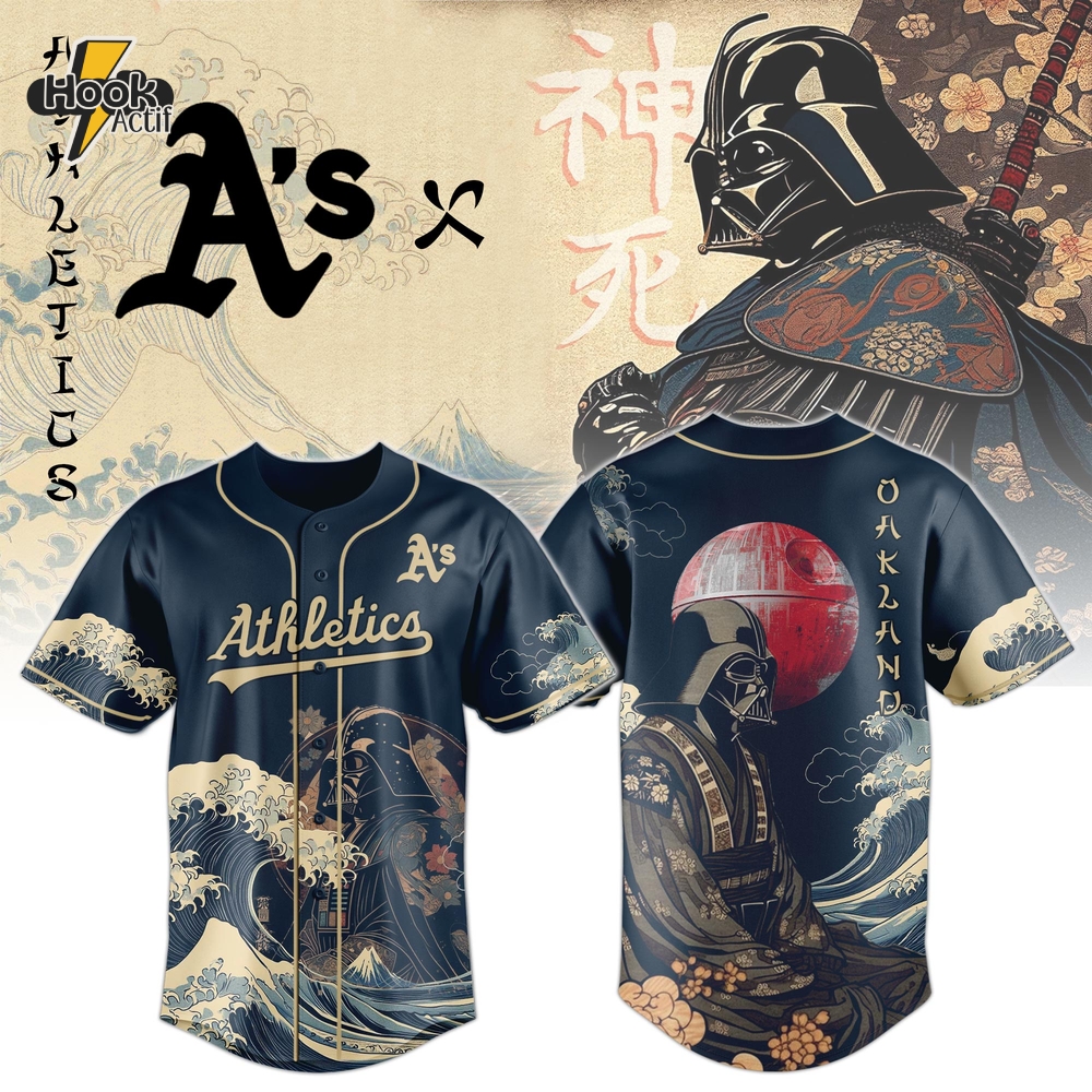 Oakland Athletics x Lord Vader Japan Edition 2025 Baseball Jersey Oakland Athletics x Lord Vader Japan Edition 2025 Baseball Jersey