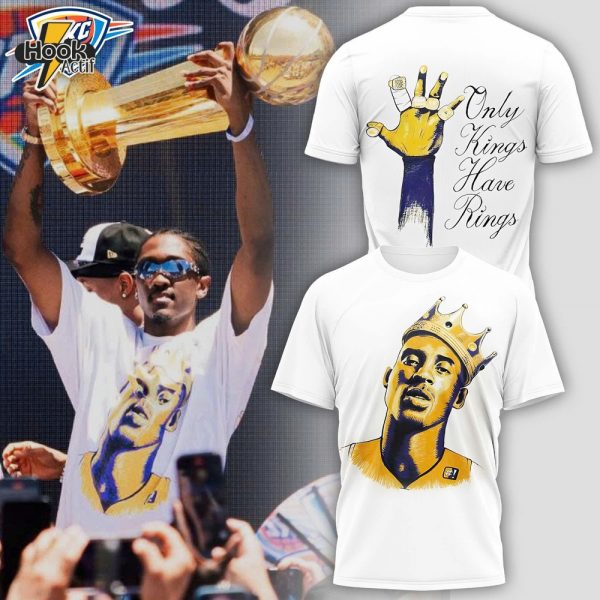Oklahoma City Thunder Only Kings Have Rings Limited Edition Shirt
