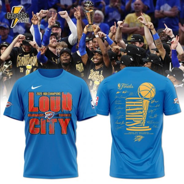 Oklahoma City Thunder Reigns Supreme 2025 NBA Champs Shirt