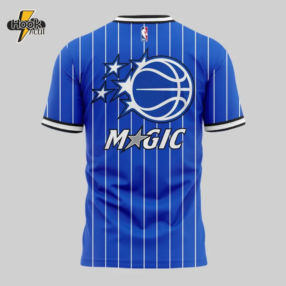 Orlando Magic The Star Uniform 2025 Special Blue Tee Orlando Magic The Star Uniform 2025 Special Blue Tee