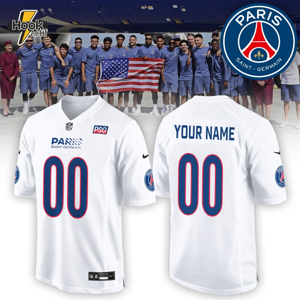 Paris Saint Germain x 2025 Club World Cup x NFL Game Football Jersey Paris Saint Germain x 2025 Club World Cup x NFL Game Football Jersey