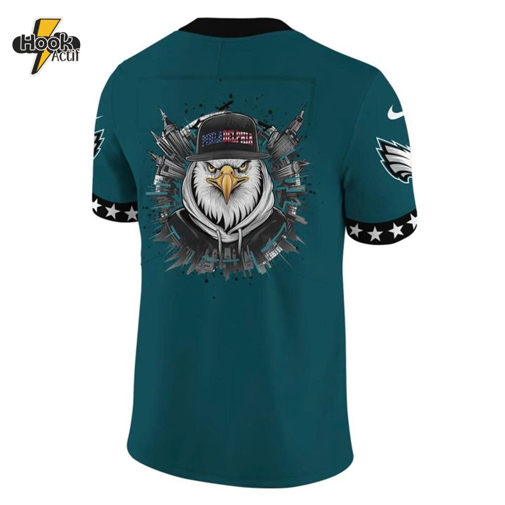 Philadelphia Eagles 2025 Happy Independence Day Limited Football Jersey Philadelphia Eagles 2025 Happy Independence Day Limited Football Jersey