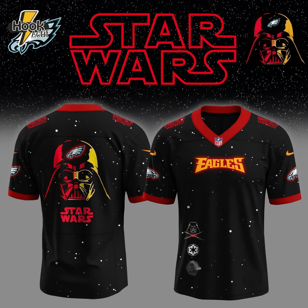 Philadelphia Eagles NFL x Star Wars Night 2025 Football Jersey Philadelphia Eagles NFL x Star Wars Night 2025 Football Jersey