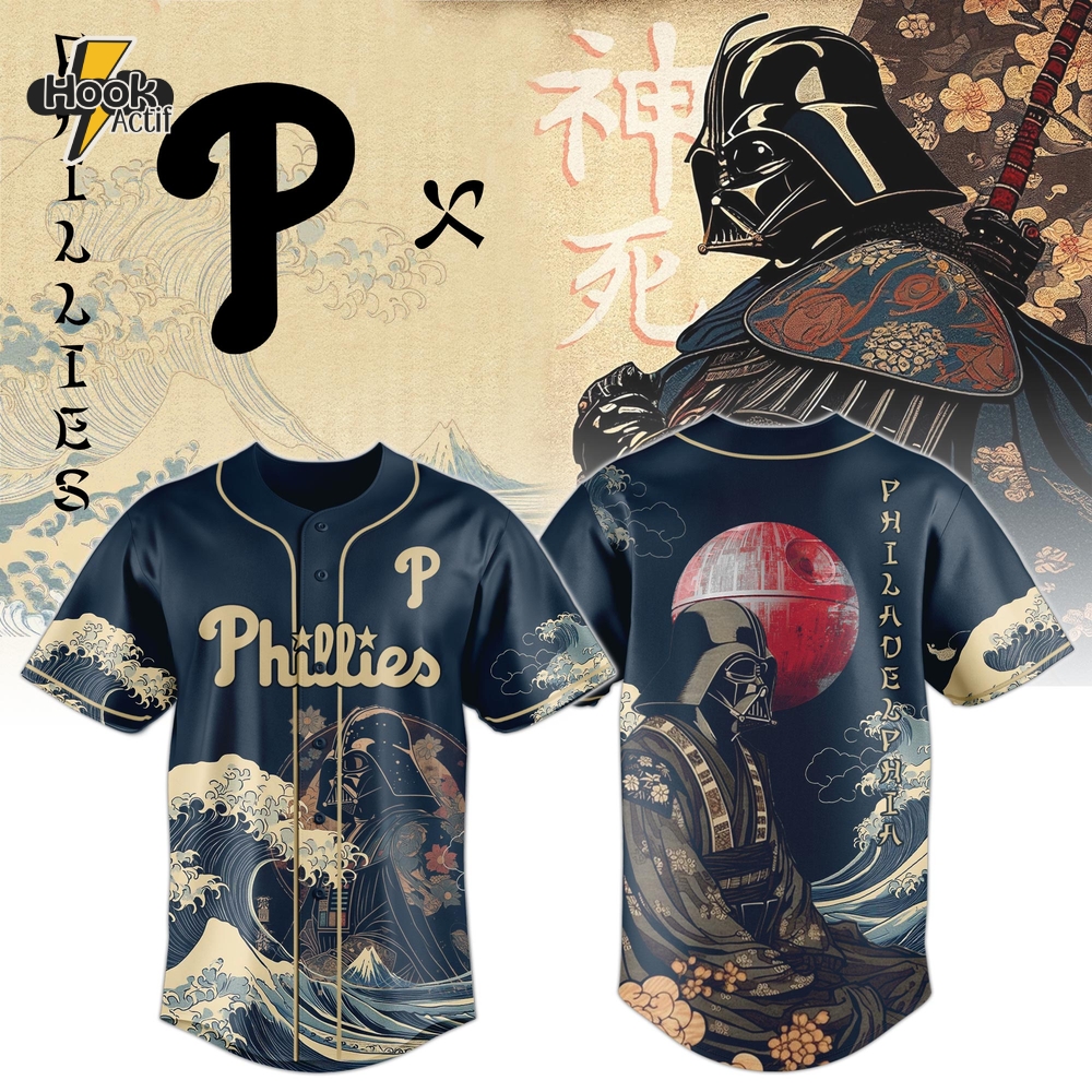 Philadelphia Phillies x Lord Vader Japan Edition 2025 Baseball Jersey Philadelphia Phillies x Lord Vader Japan Edition 2025 Baseball Jersey