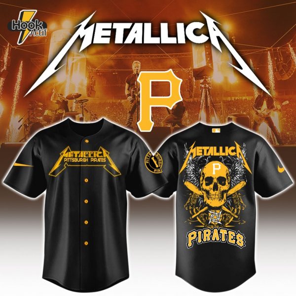 Pittsburgh Pirates MLB x Metallica Jersey Limited Edition
