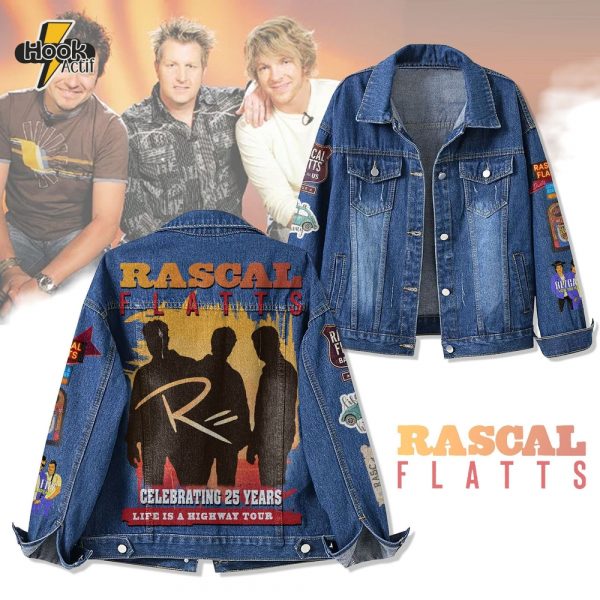 Rascal Flatts Life is Highway Tour 2025 Special Denim Jacket